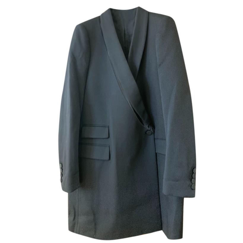 Stella McCartney Black Wool Evening Coat