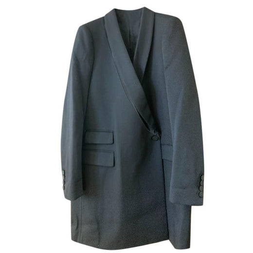 Stella McCartney Black Wool Evening Coat