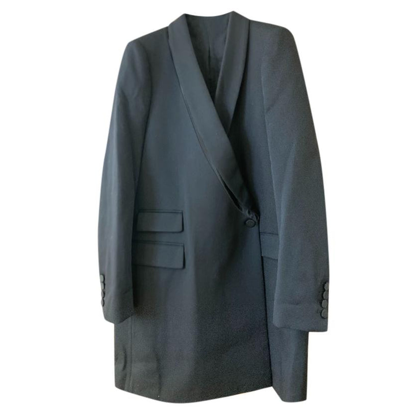 Stella McCartney Black Wool Evening Coat