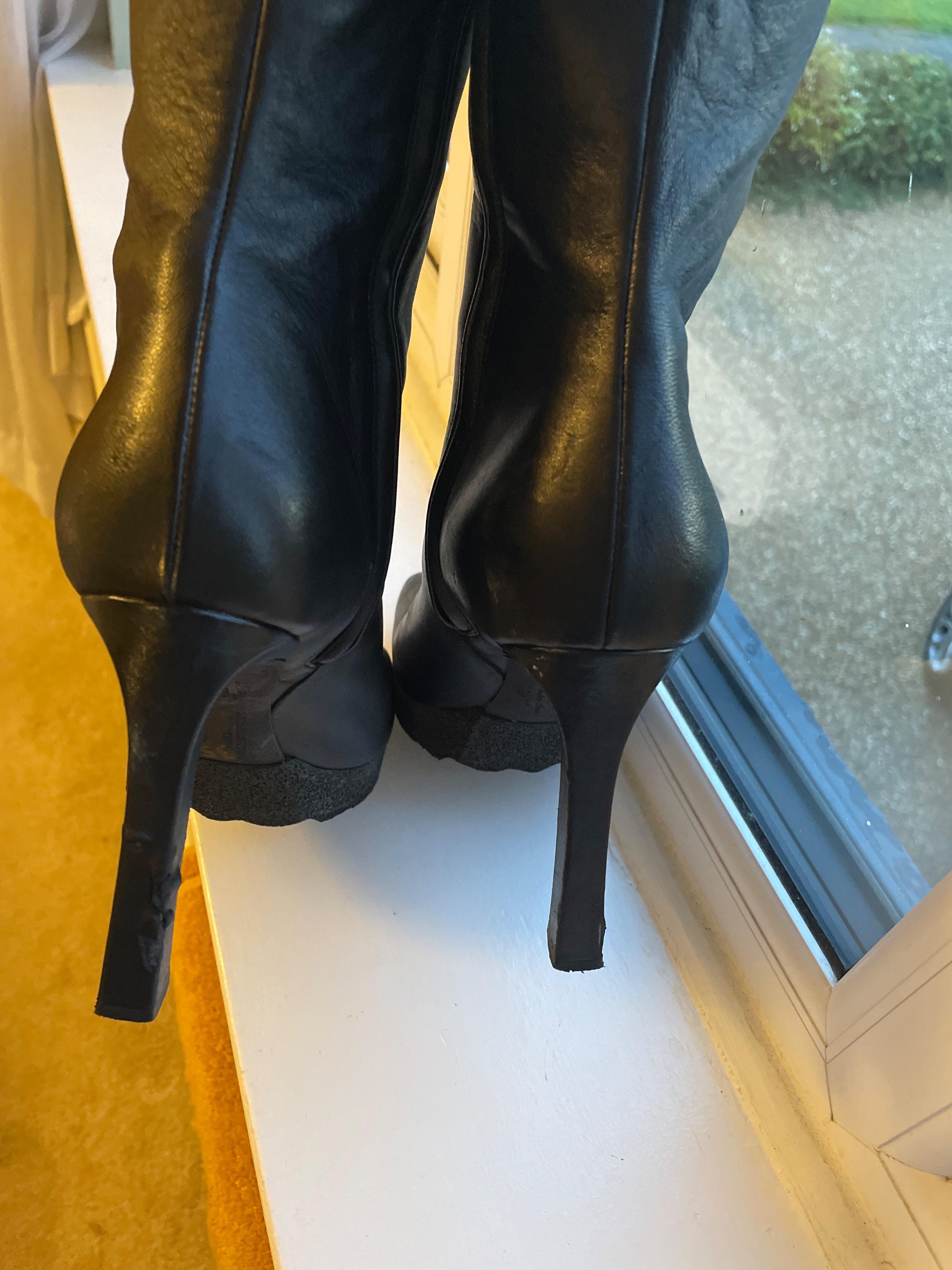 leather ankle boots