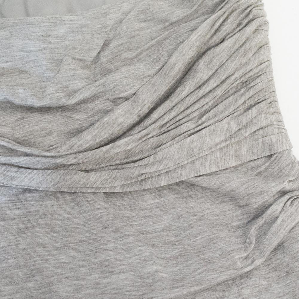Camila and Marc Grey Strapless dress