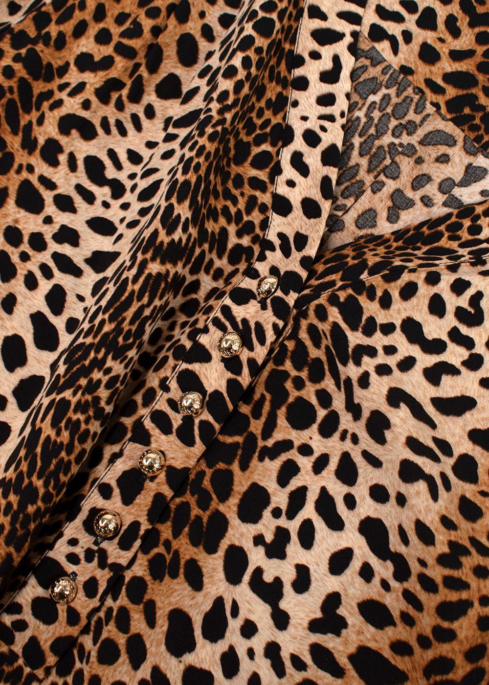 Melissa Odabash Leopard Print Maxi Dress