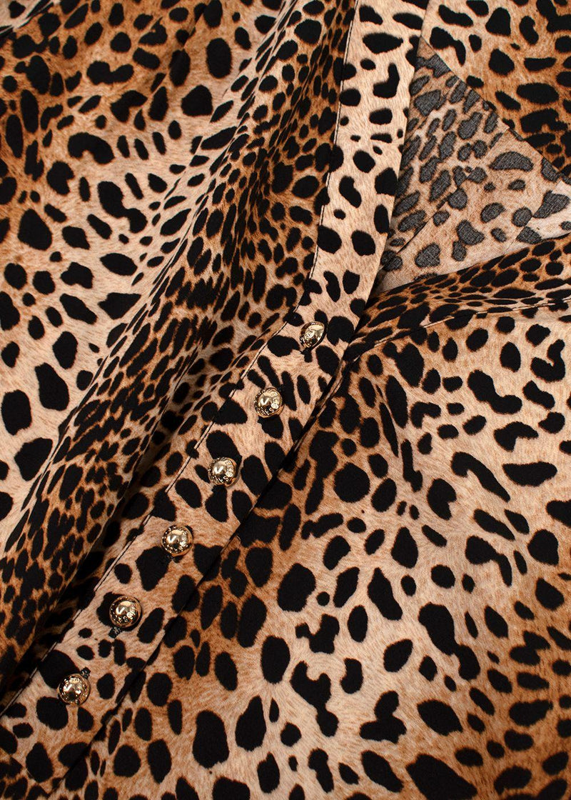 Melissa Odabash Leopard Print Maxi Dress