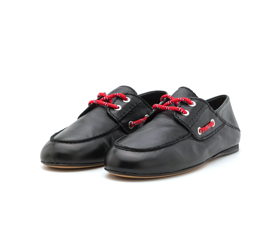 Sandro Leather Boat Shoes