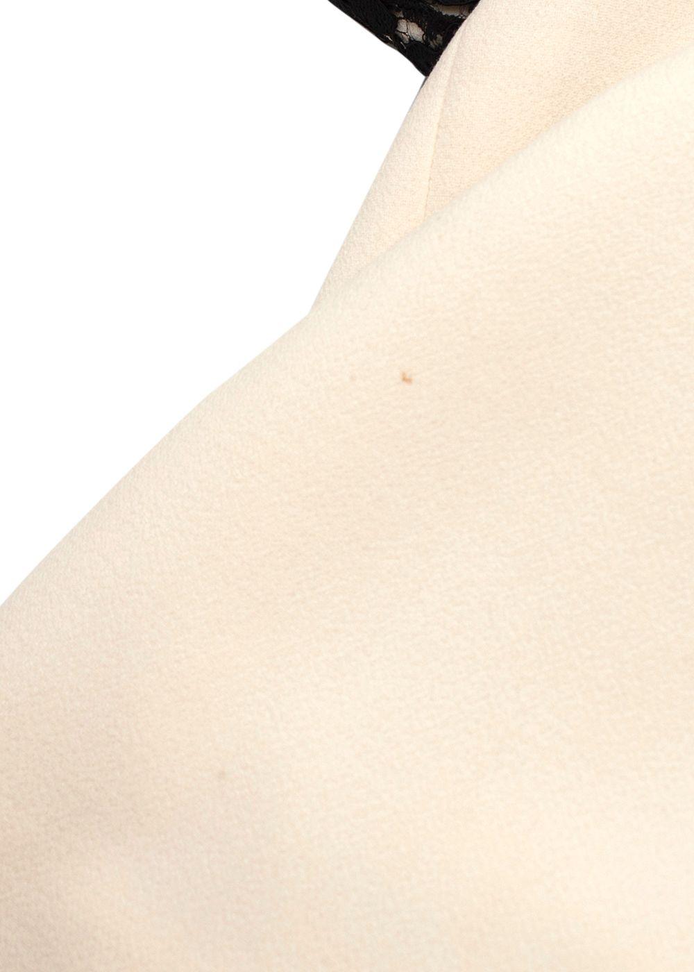 Michael Kors Black Stretch Boucle Crepe Midi Dress