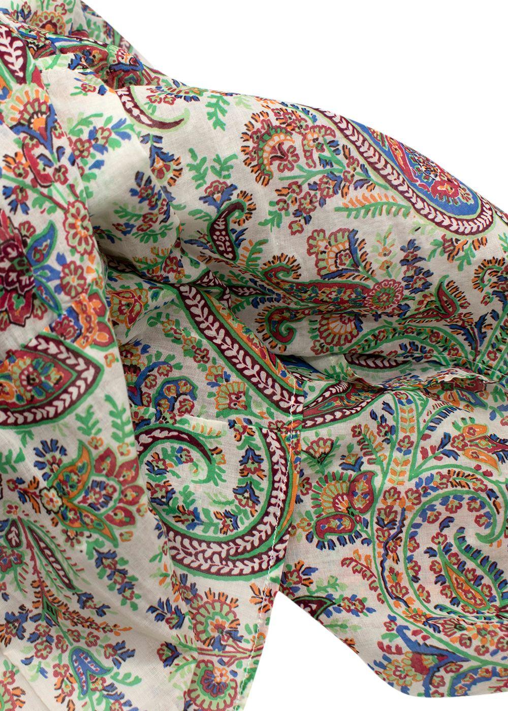 Etro Kids Paisley Print Sundress