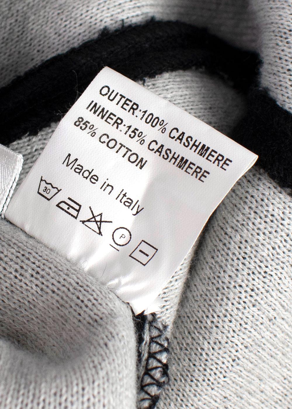 Battistoni Black Cashmere Long Coat
