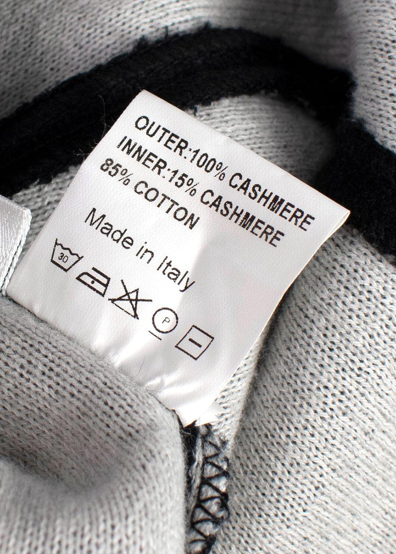 Battistoni Black Cashmere Long Coat
