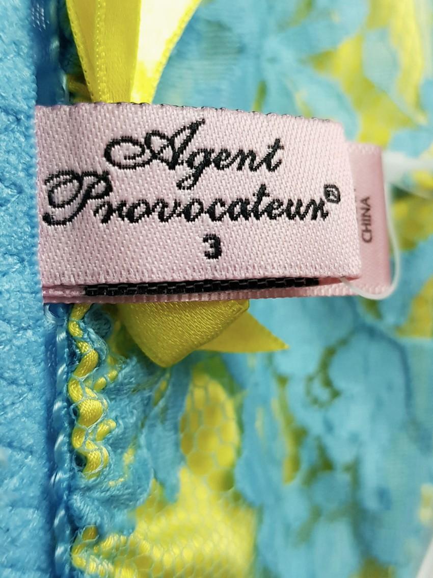 Agent Provocateur Blue/Yellow Selena Briefs