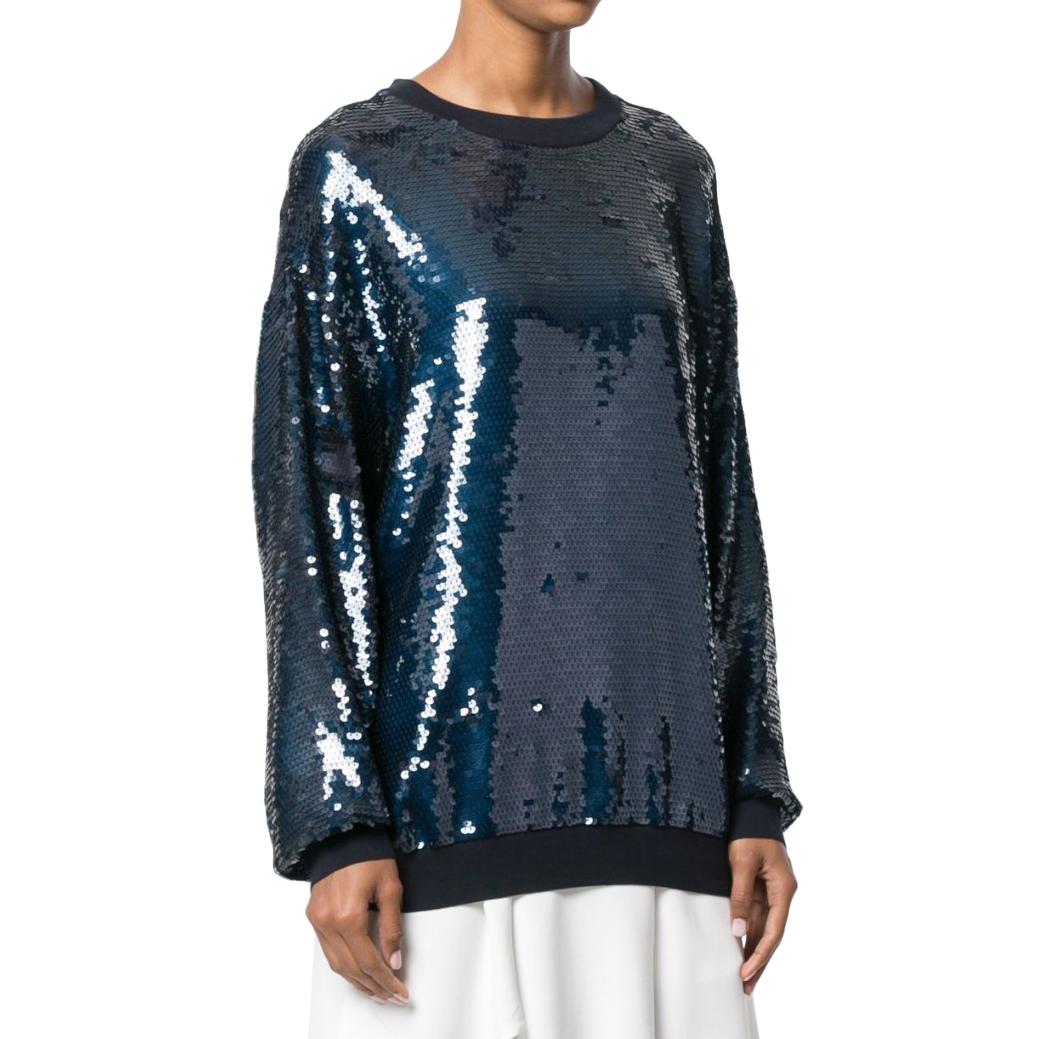 Stella McCartney Blue Sequin Jumper