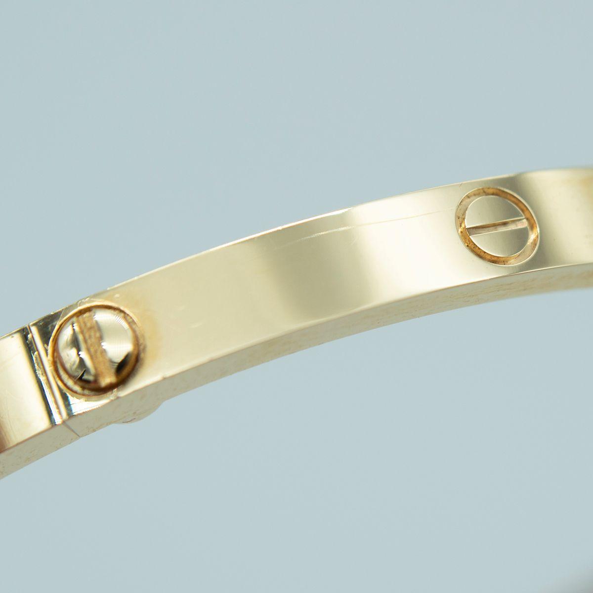Cartier LOVE bracelet, Small Model 16 With Box