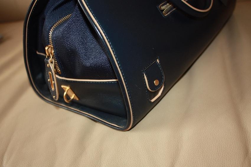 Proenza Schouler Navy Leather Kiri Tote Bag & Wallet