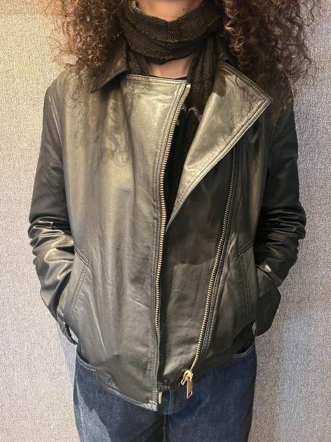 All Saints Black Vela Biker Jacket