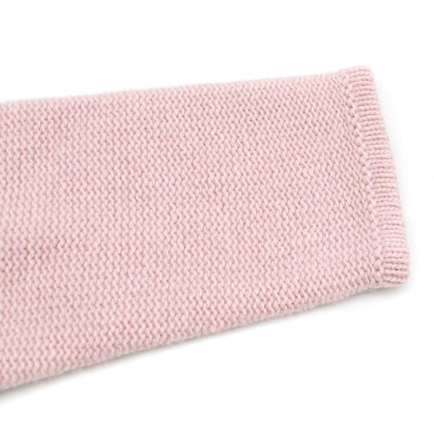 Nanan Girls 12M Pink Knit Cardigan
