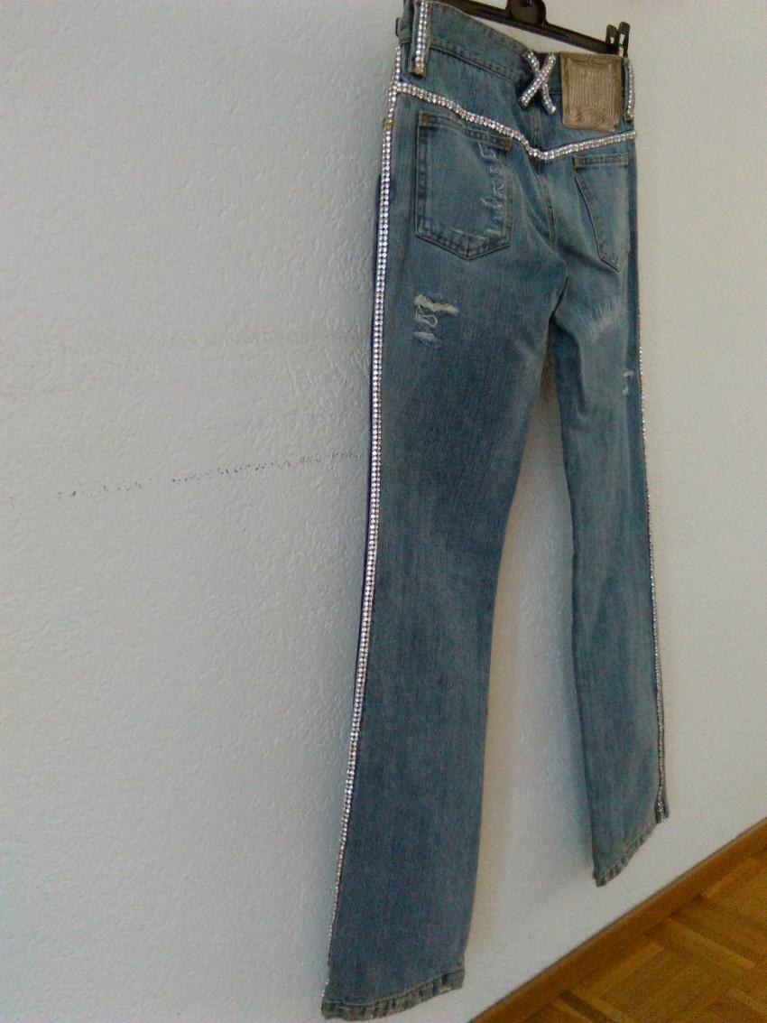 Dolce & Gabbana Swarovski-Embellished Jeans