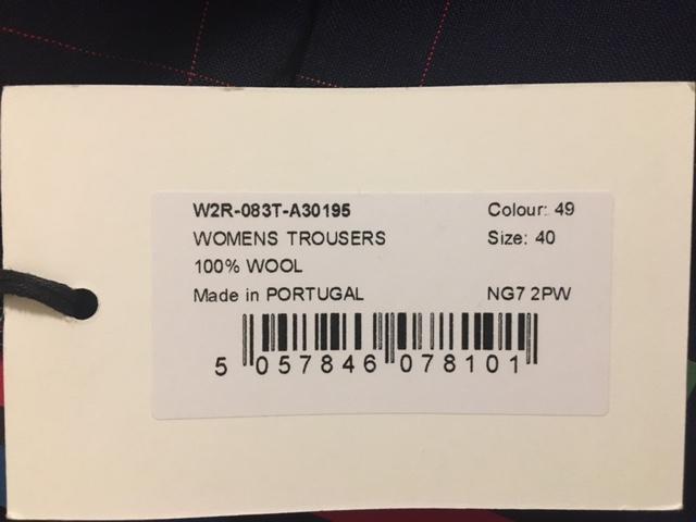 PS Superfine Wool Cropped Pants