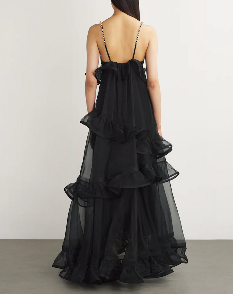 Zimmermann Silk Embellished Gown