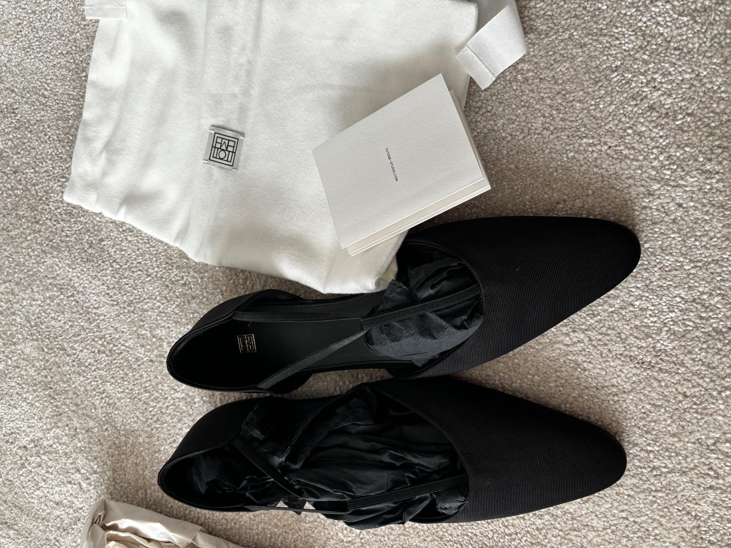 The T-strap grosgrain point-toe flats