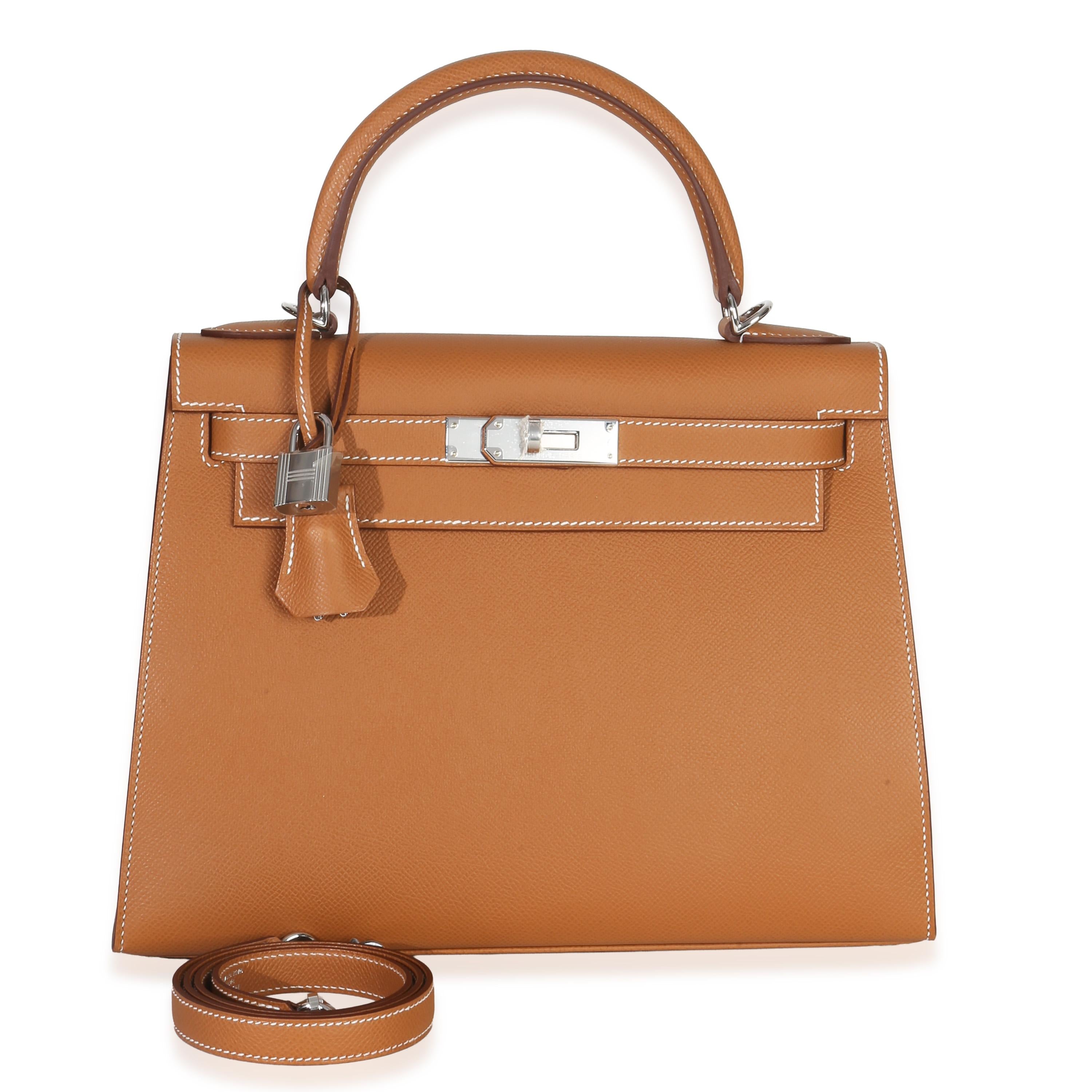 Hermès Epsom Sellier Kelly 28 PHW Gold