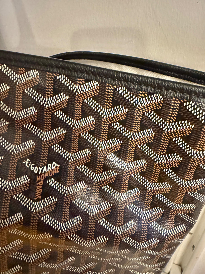 Coated Canvas Brown St Louis GM Tote Bag