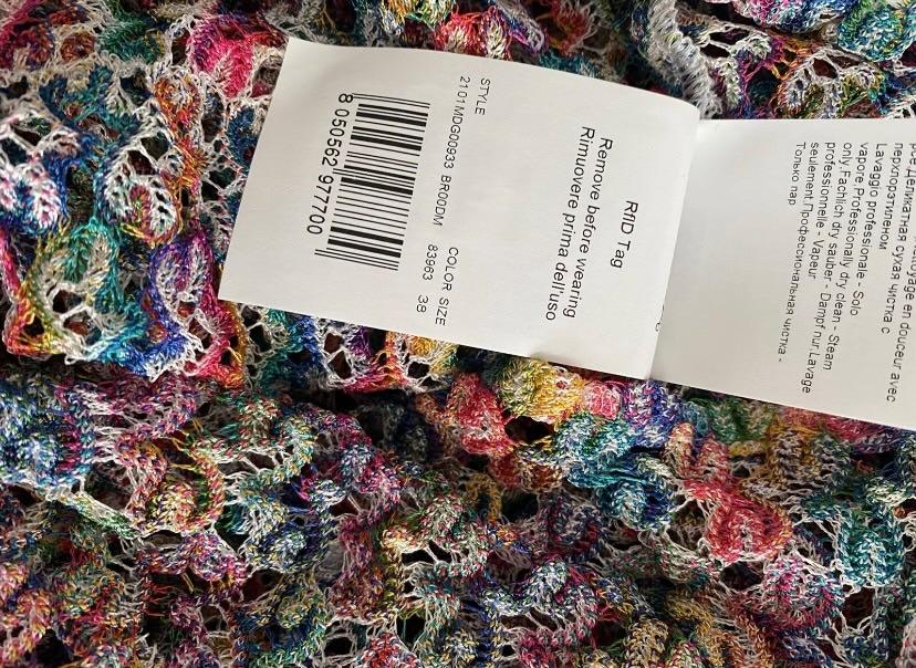 Missoni multicoloured crochet-knit shirt