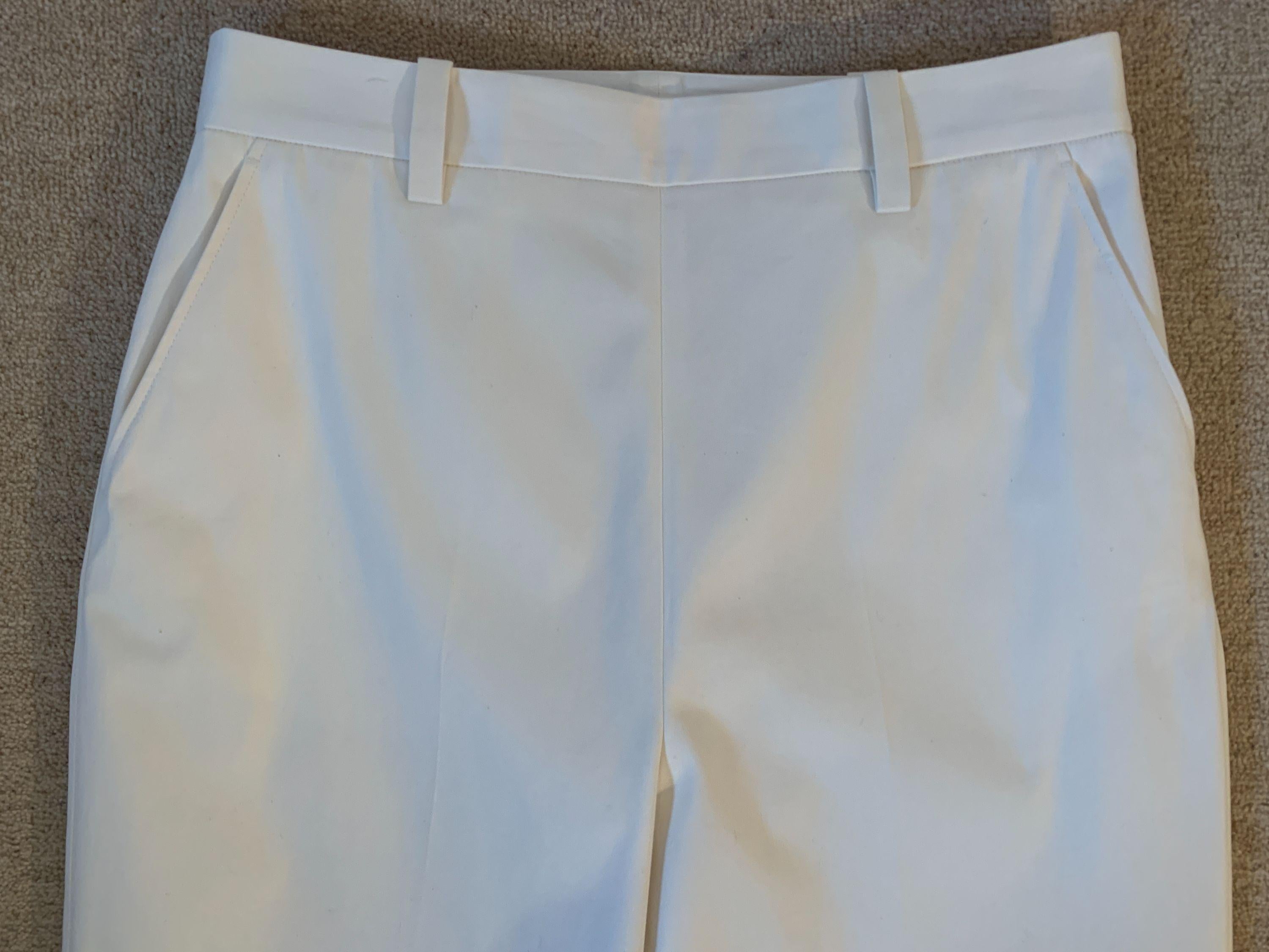Margaret Howell Cotton Turn Up Pants