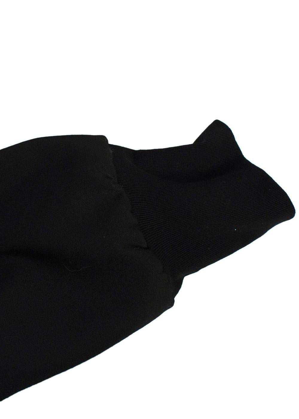 Yohji Yamamoto Black Hooded Jacket with Cape Detail