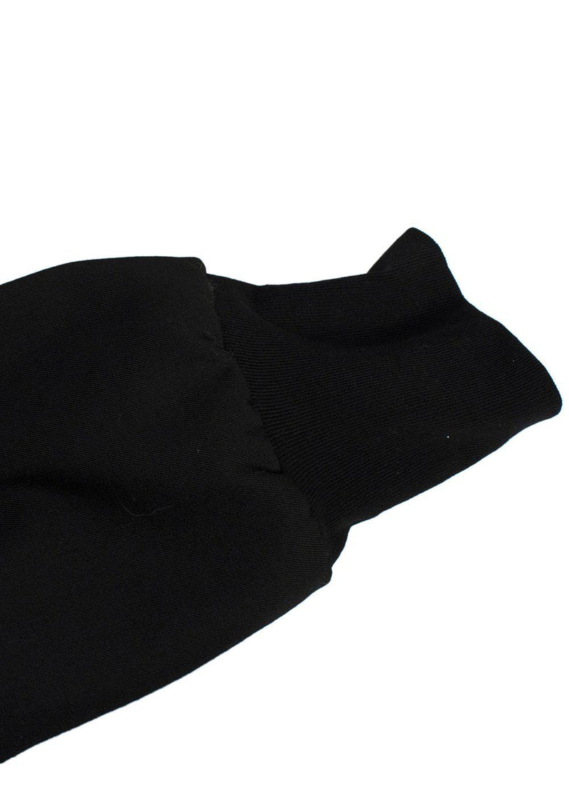 Yohji Yamamoto Black Hooded Jacket with Cape Detail