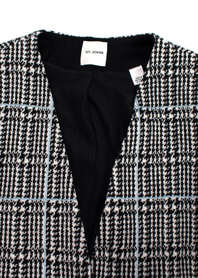 St.John Prince of Wales Knit Jacket