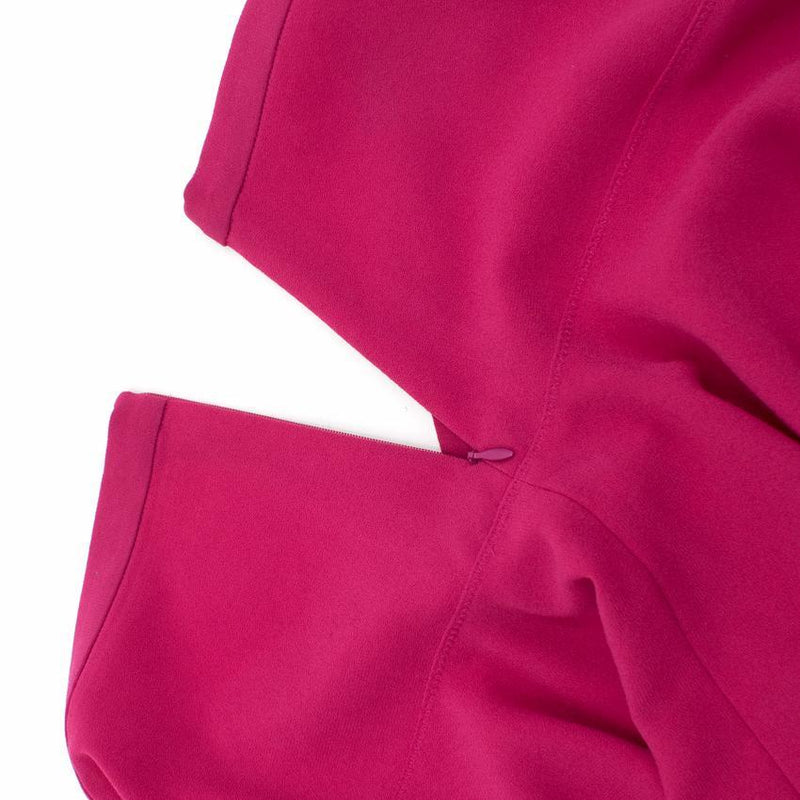 Joseph Pink Crepe Stretch Mini Skirt
