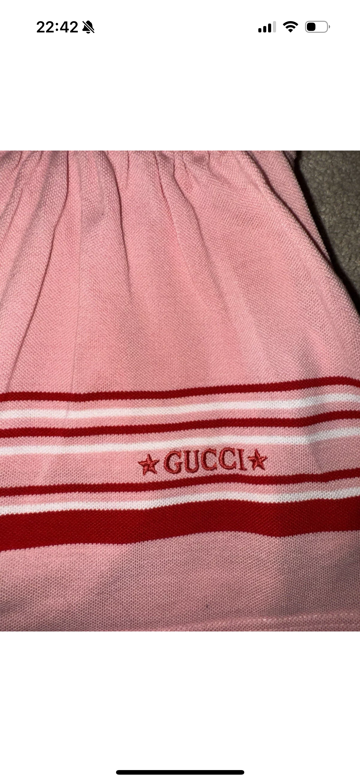 Pink Cotton Piquet Dress 6-9 months