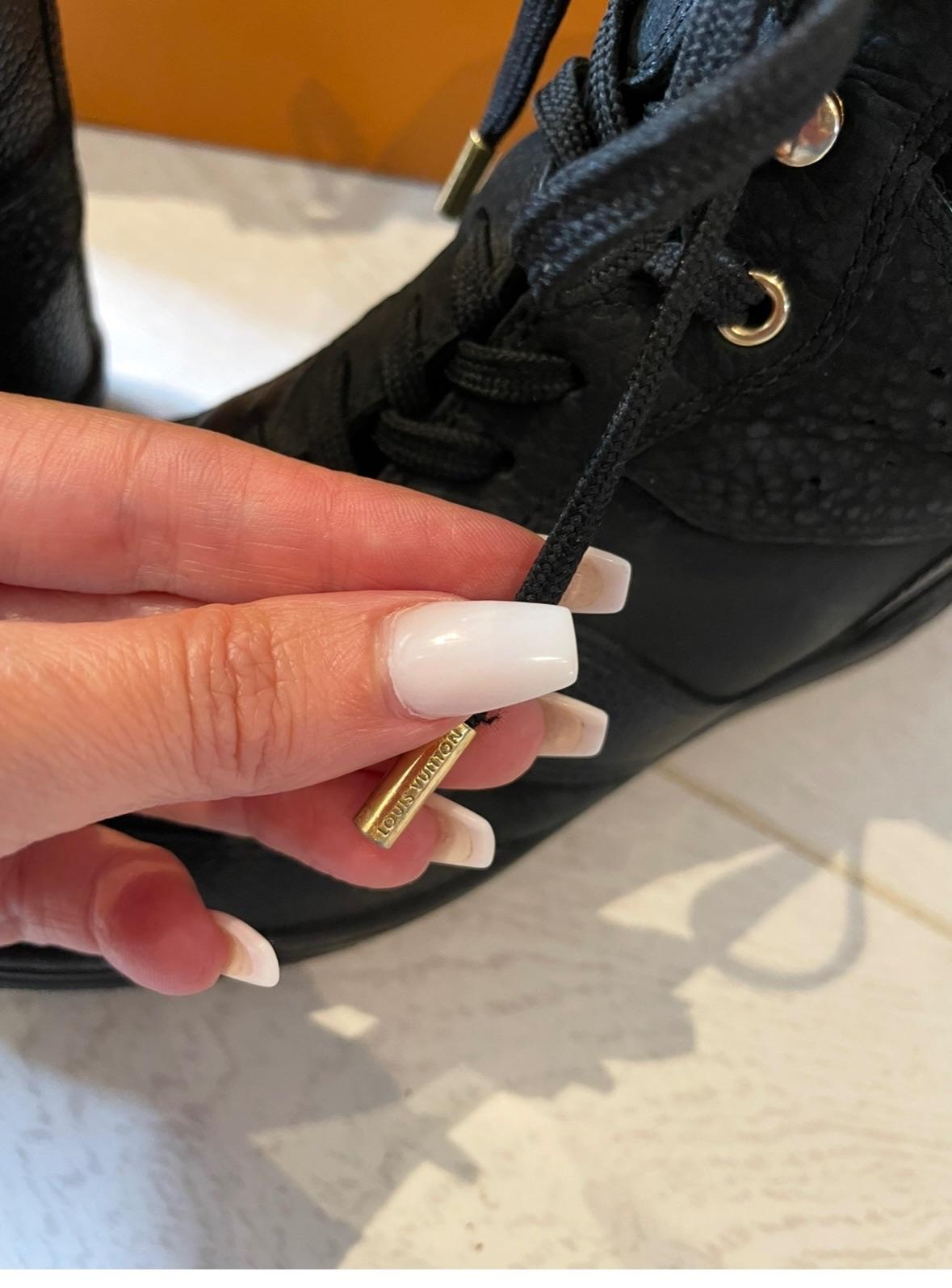 Louis Vuitton Black Monogram Ankle Boots