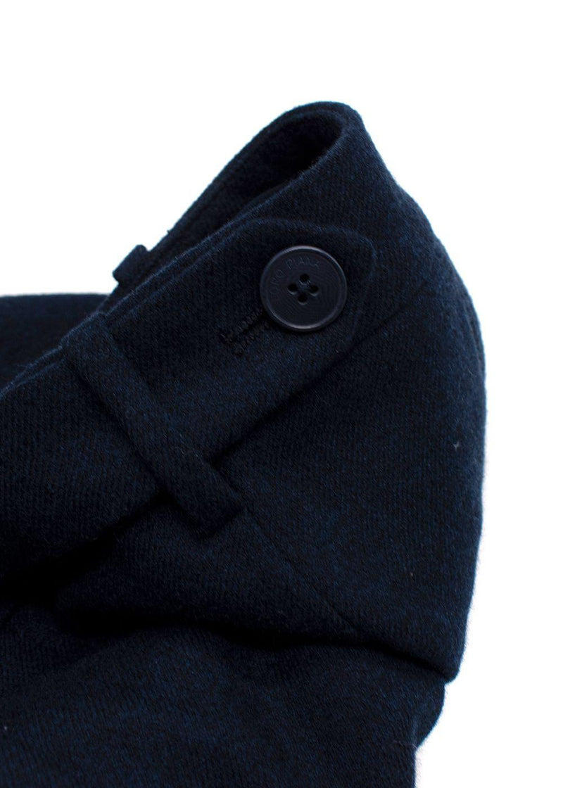 Loro Piana Mens Navy Cashmere Trousers