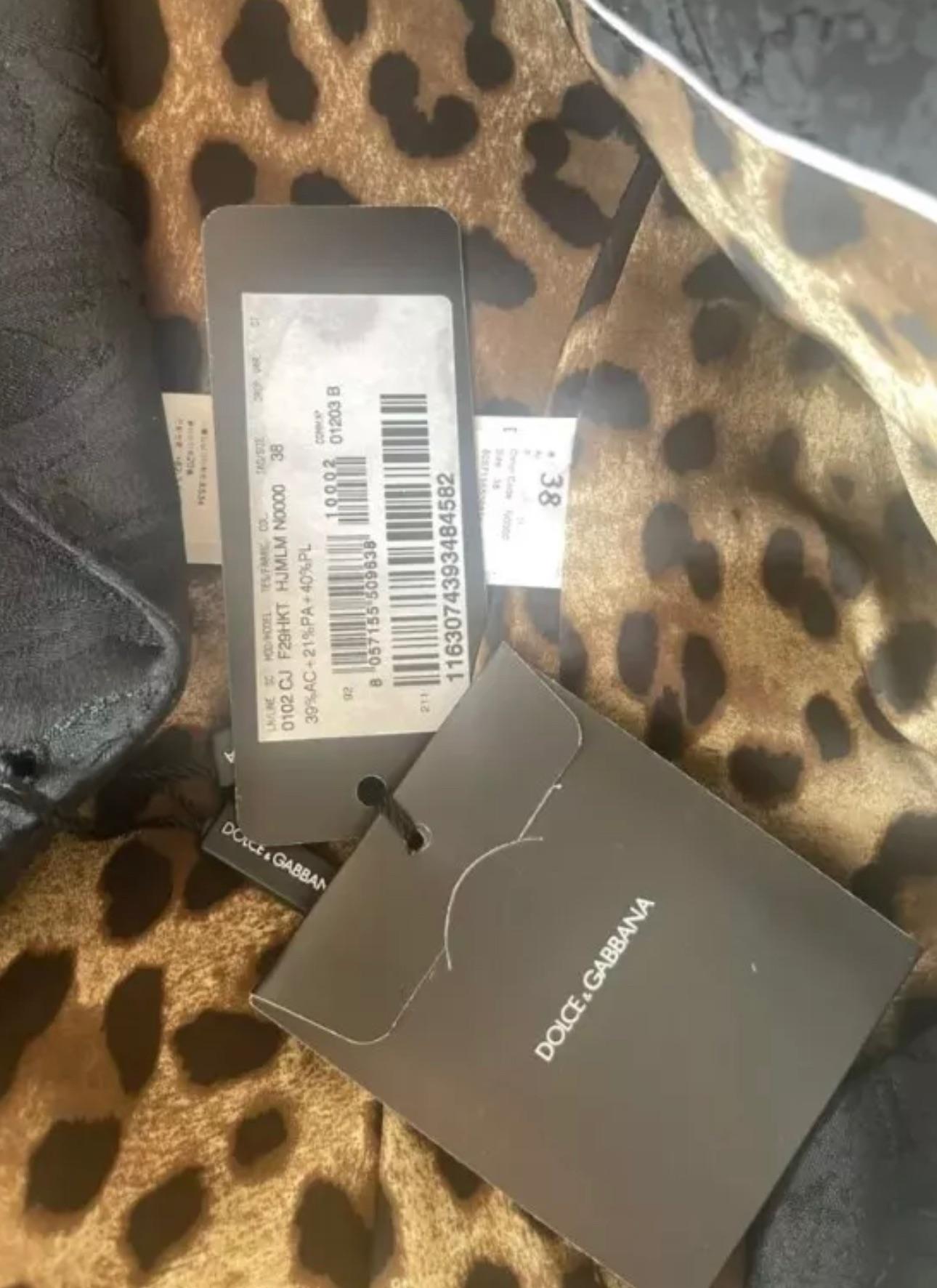 Dolce & Gabbana Black Single Breasted Blazer
