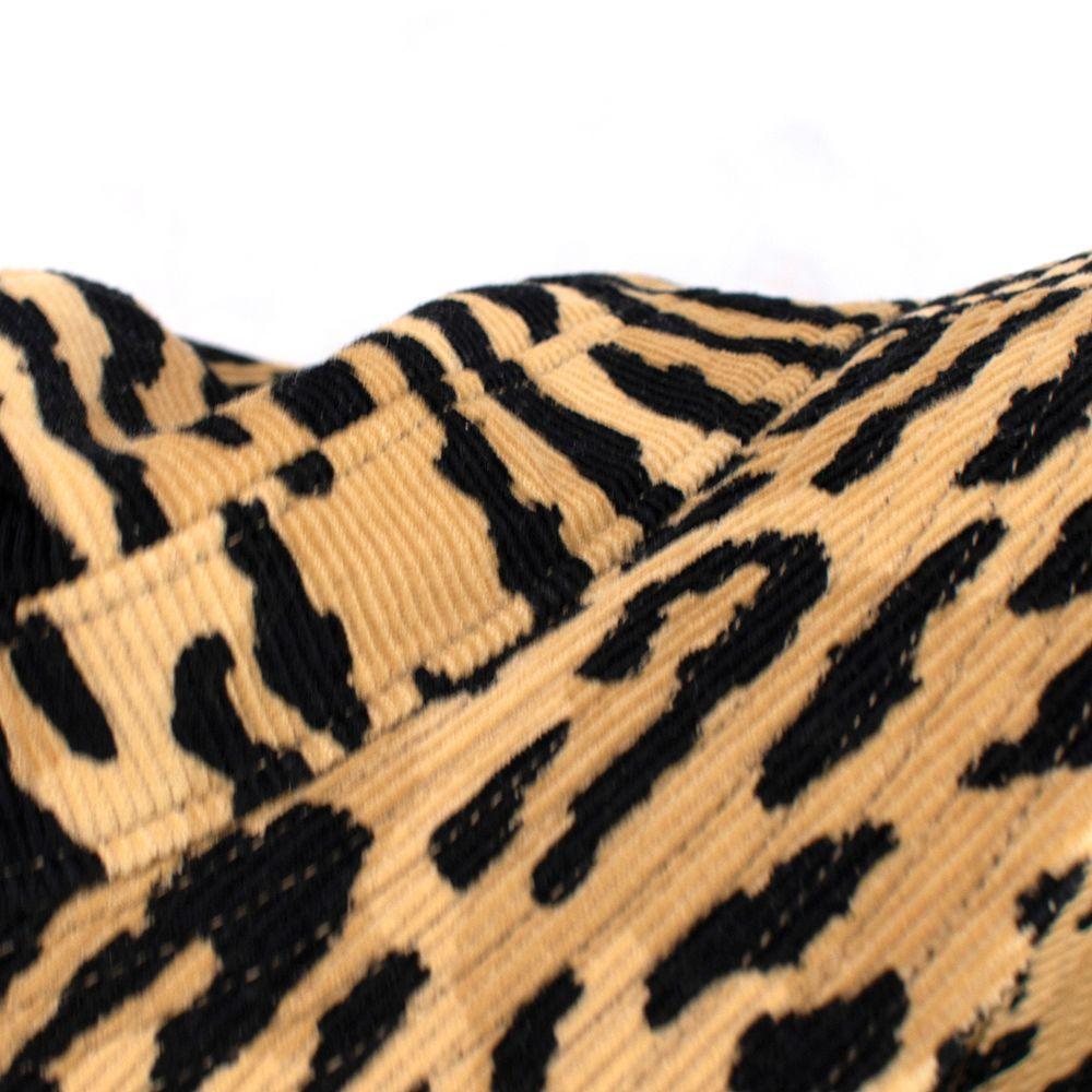 Guilty Parties Velvet Tiger Print Bucket Hat