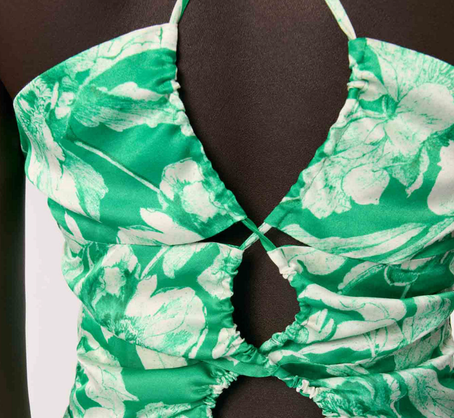 Maje Floral Pleated Dress