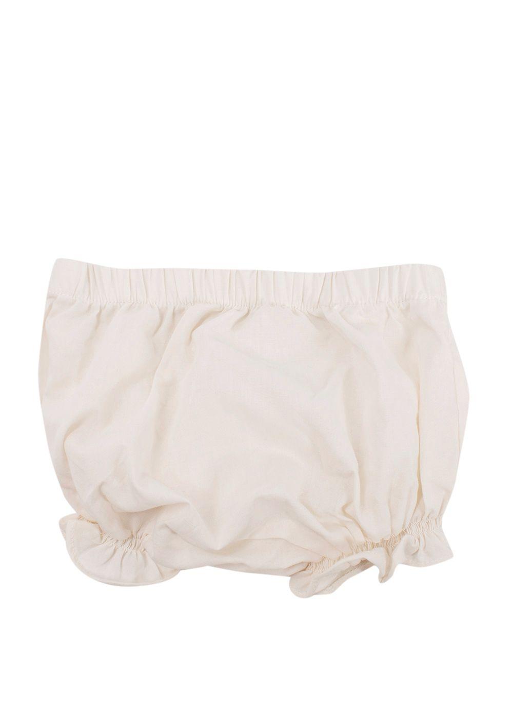 Benedita Cream Ruffle Collar Dress and Shorts Set 2 years