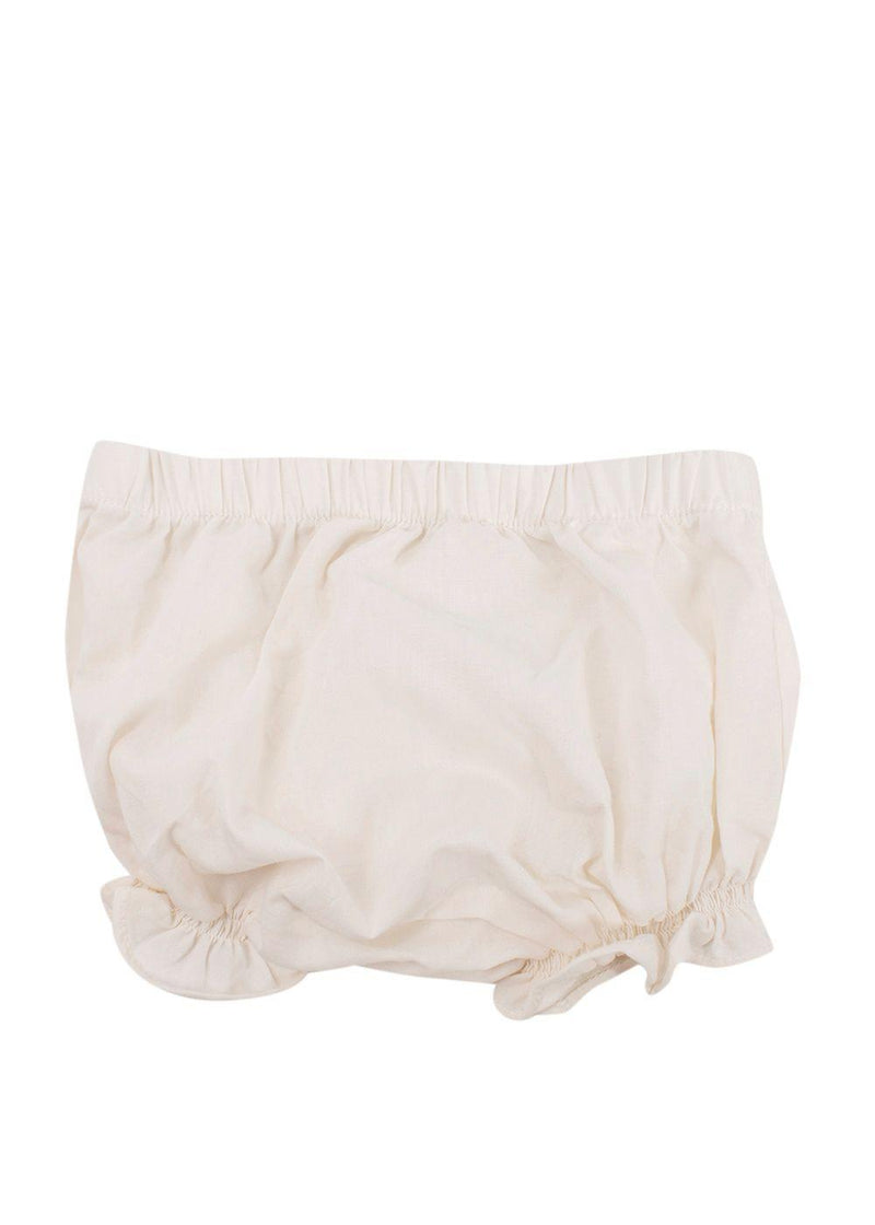 Benedita Cream Ruffle Collar Dress and Shorts Set 2 years