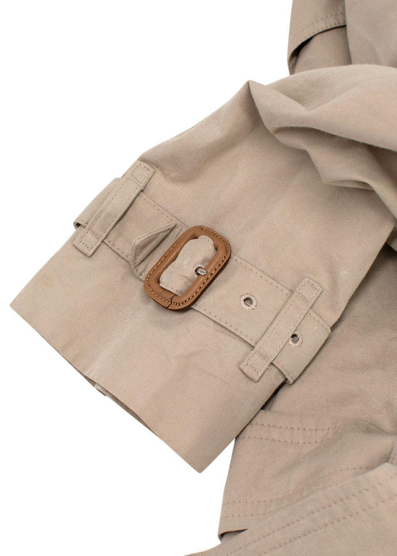 Burberry Double Breasted The Kensingnton Trench Coat