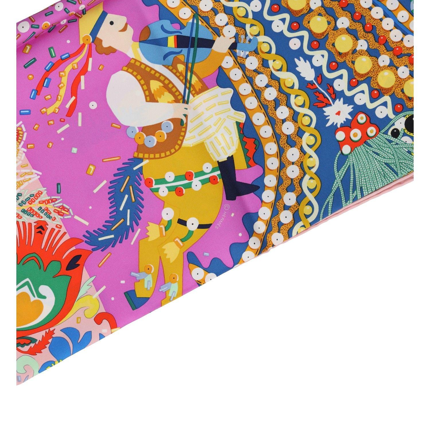 Hermes Costume De Fete Scarf 90