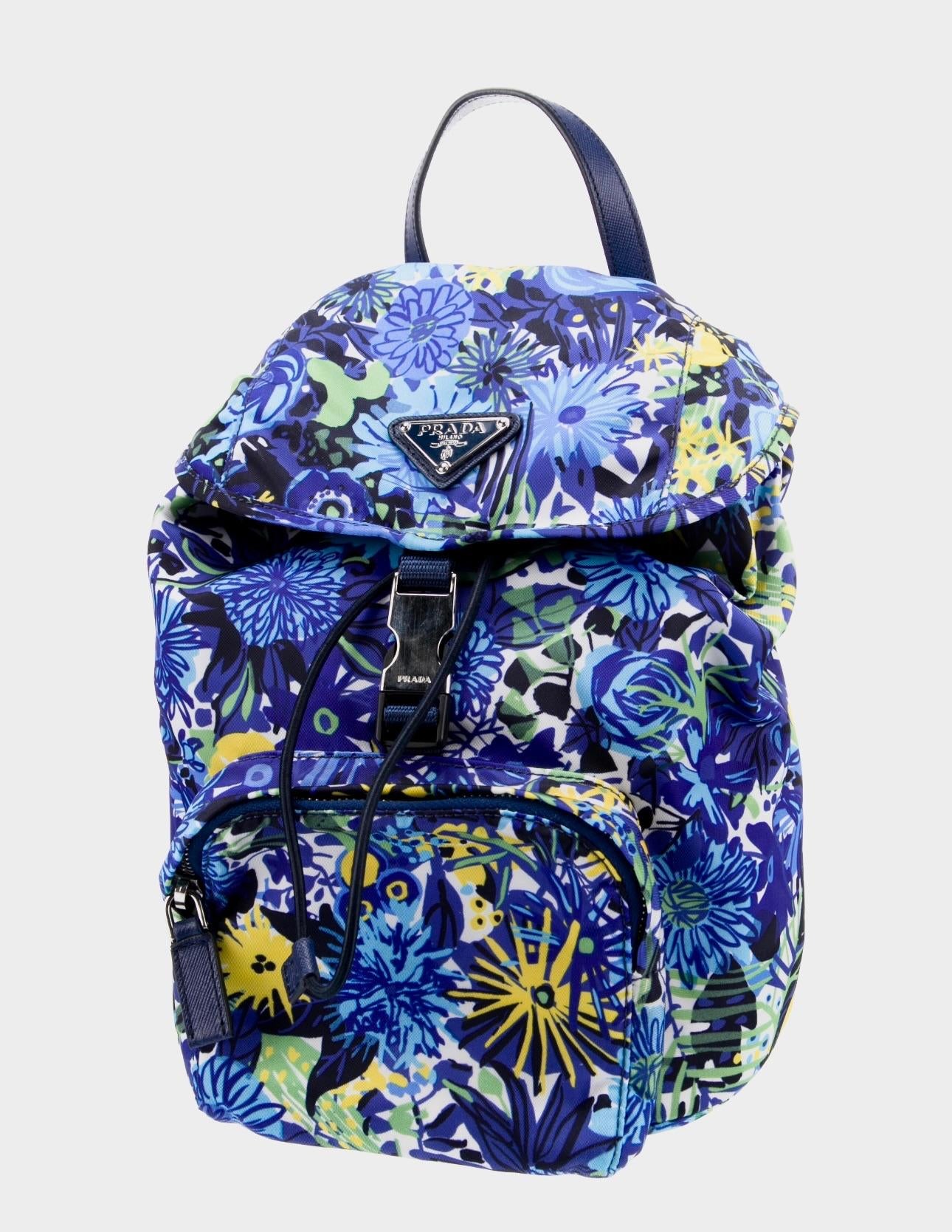 Prada Tessuto Stampato Backpack