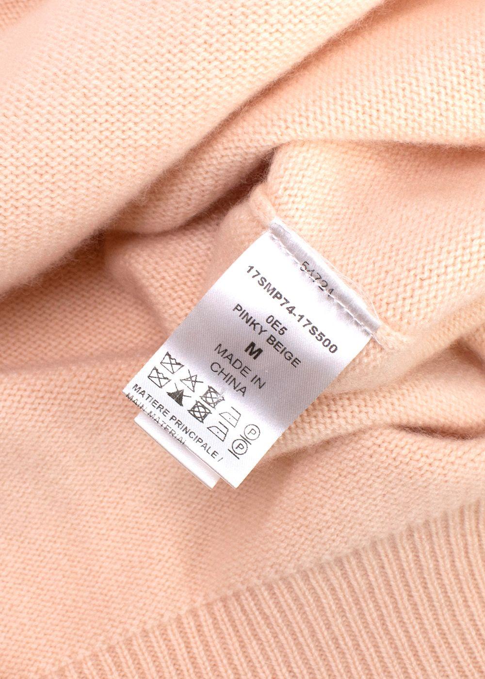 Chloe Cropped Sleeve Cashmere Jumper