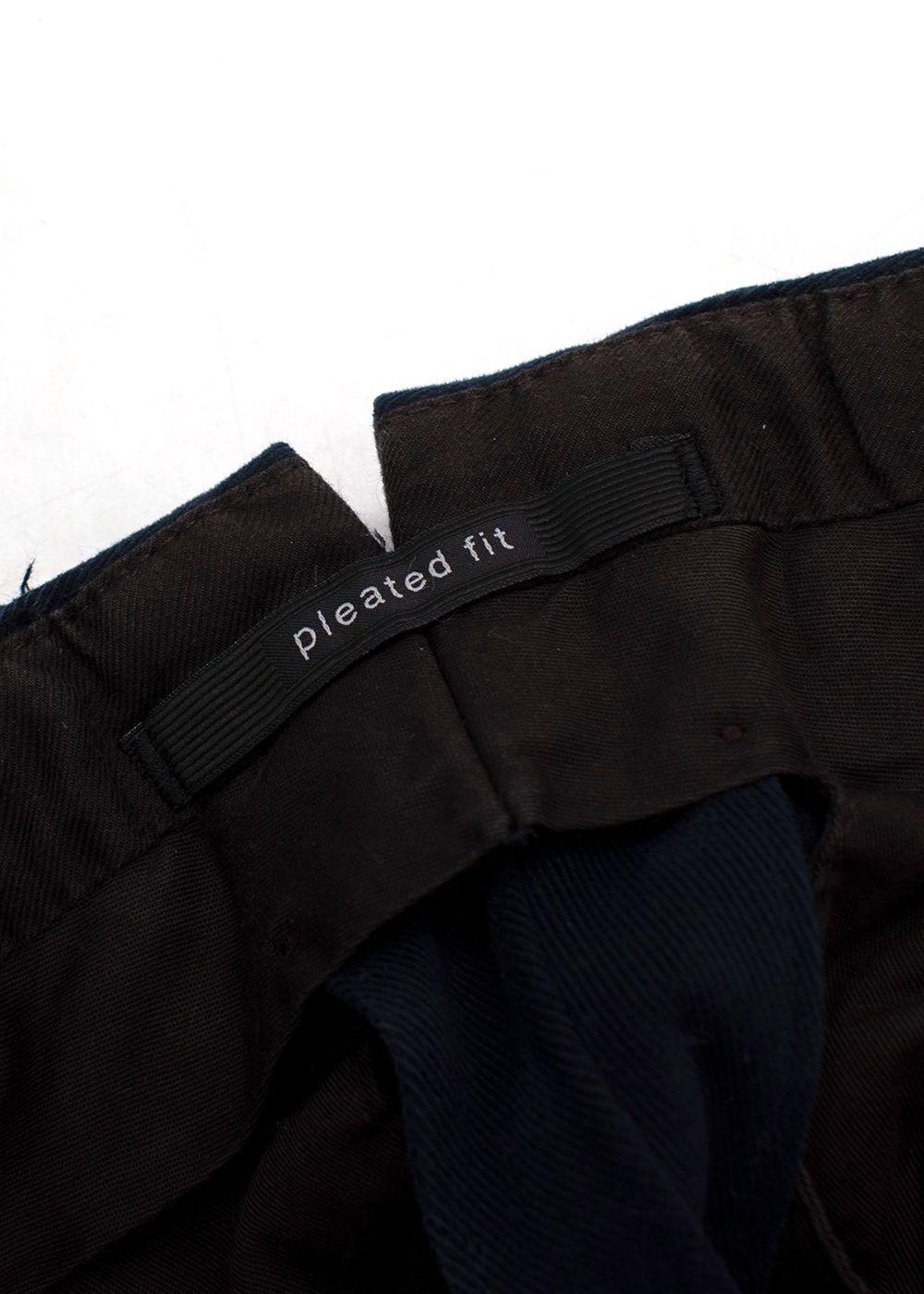 Ermenegildo Zegna Navy Trousers