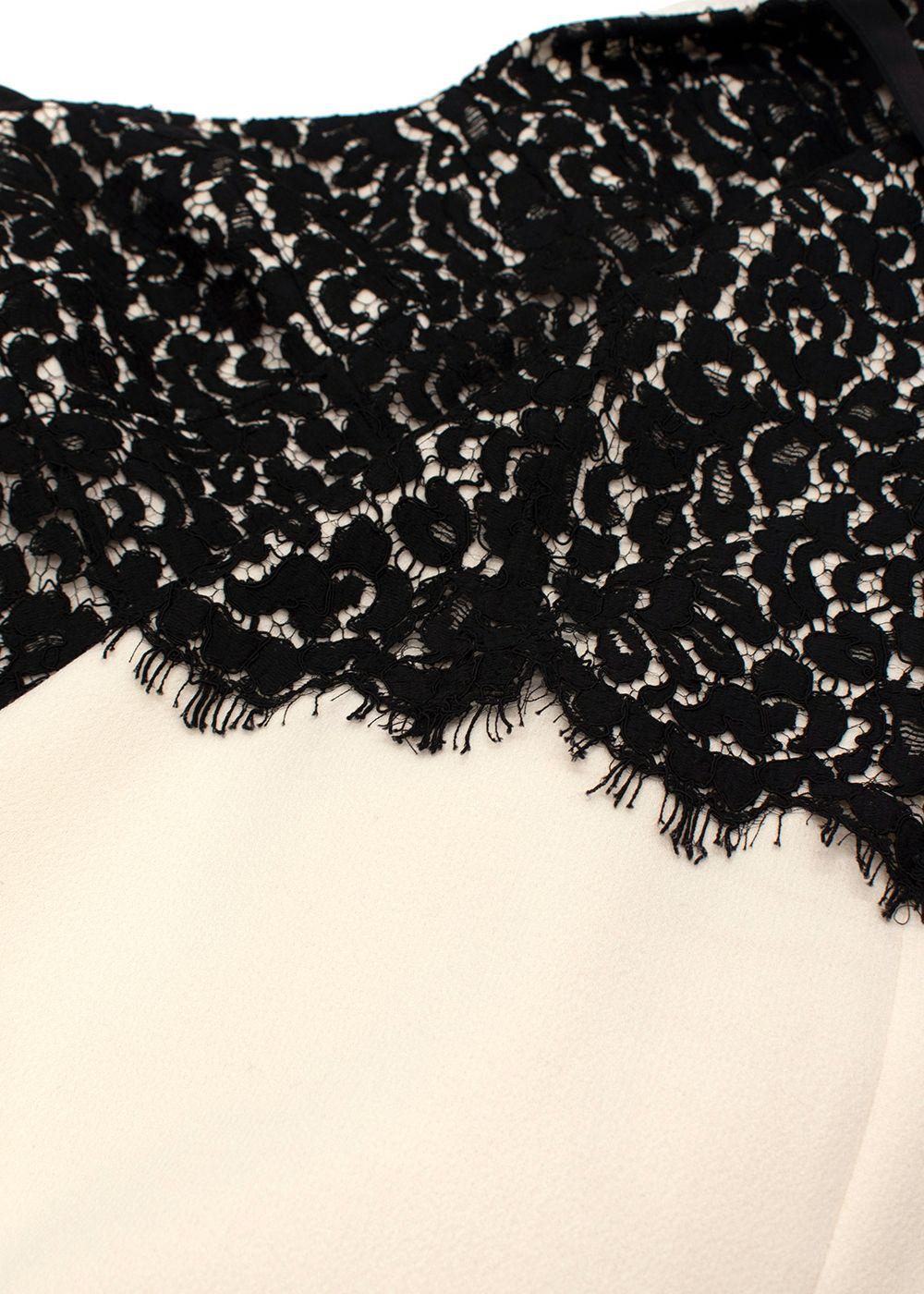 Michael Kors Black Stretch Boucle Crepe Midi Dress