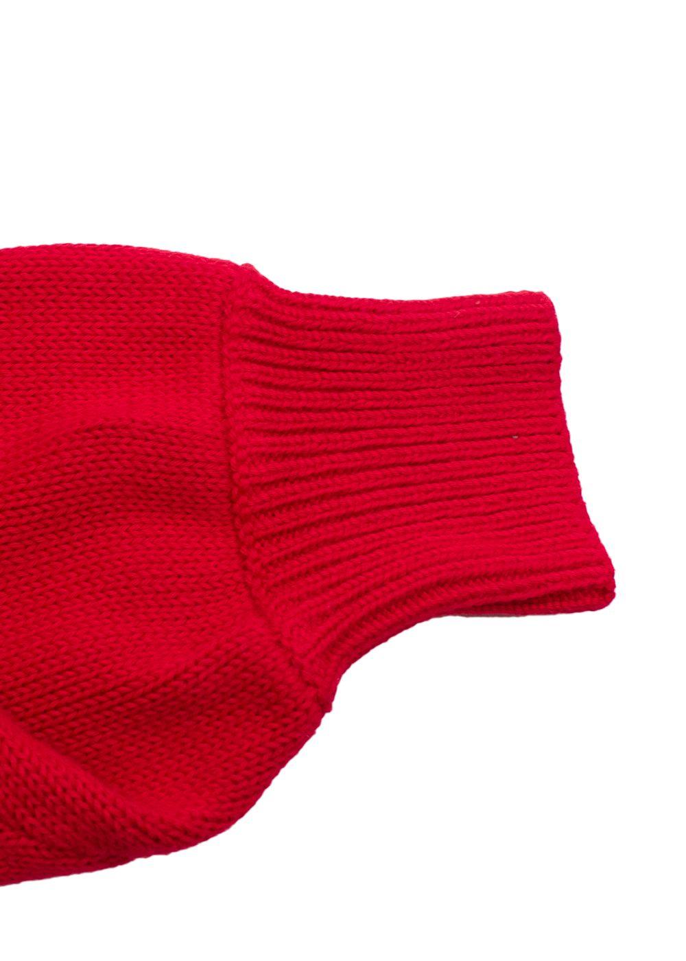 High Sport Red Parker Knit Hoodie