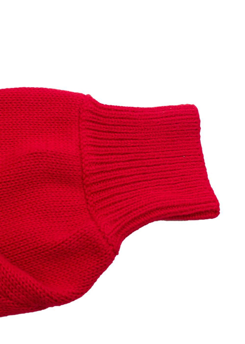 High Sport Red Parker Knit Hoodie