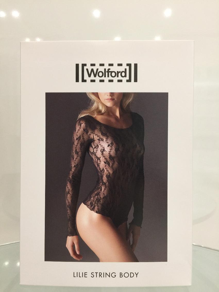 Wolford Lilie Lace String Bodysuit