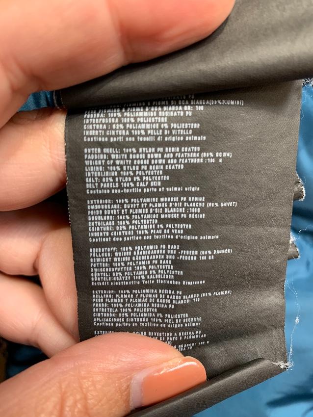 Prada Teal Goose Down Hooded Puffer