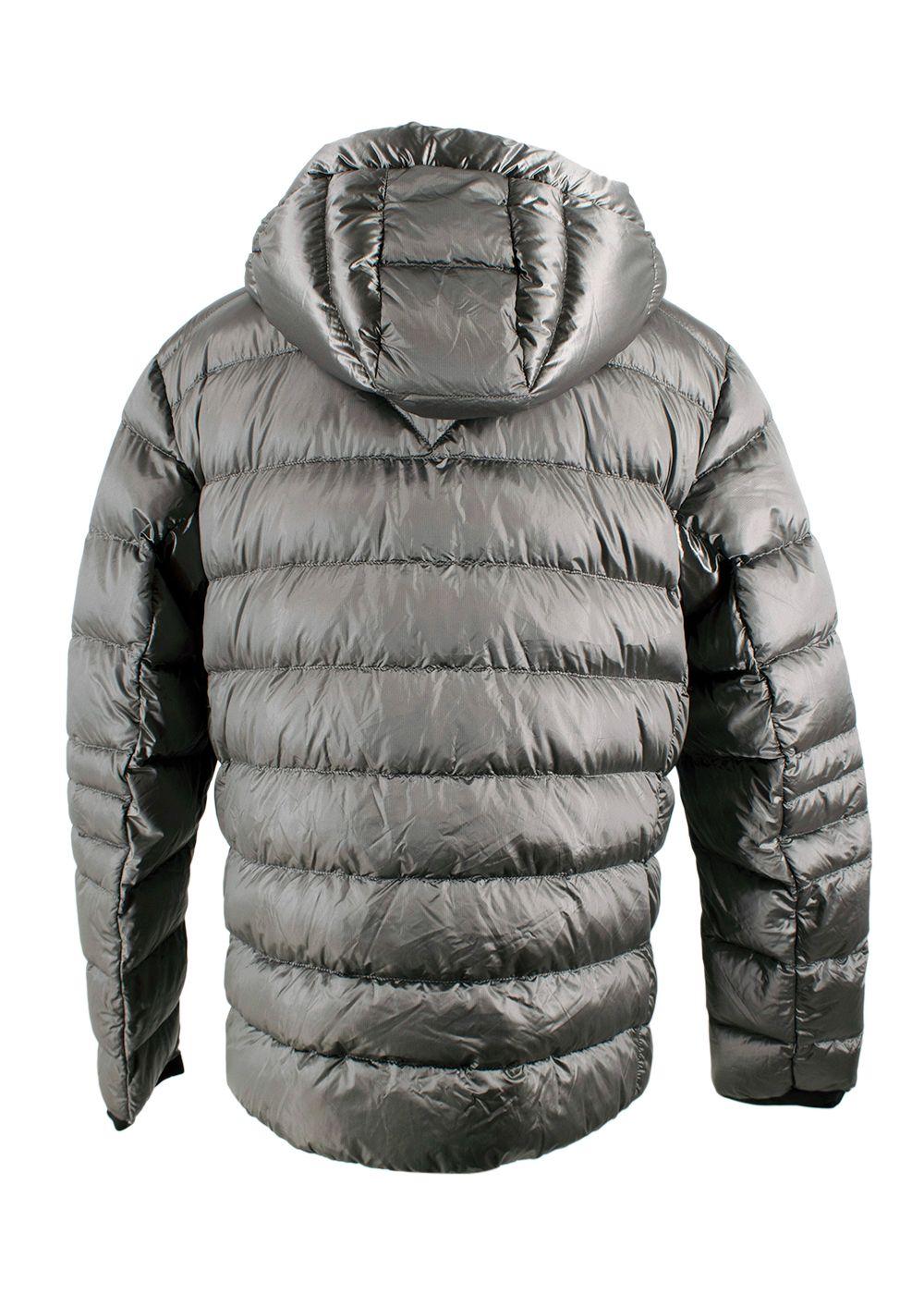 Canada Goose Silver Holiday Crofton Hoody Northstar Puffer Jacket