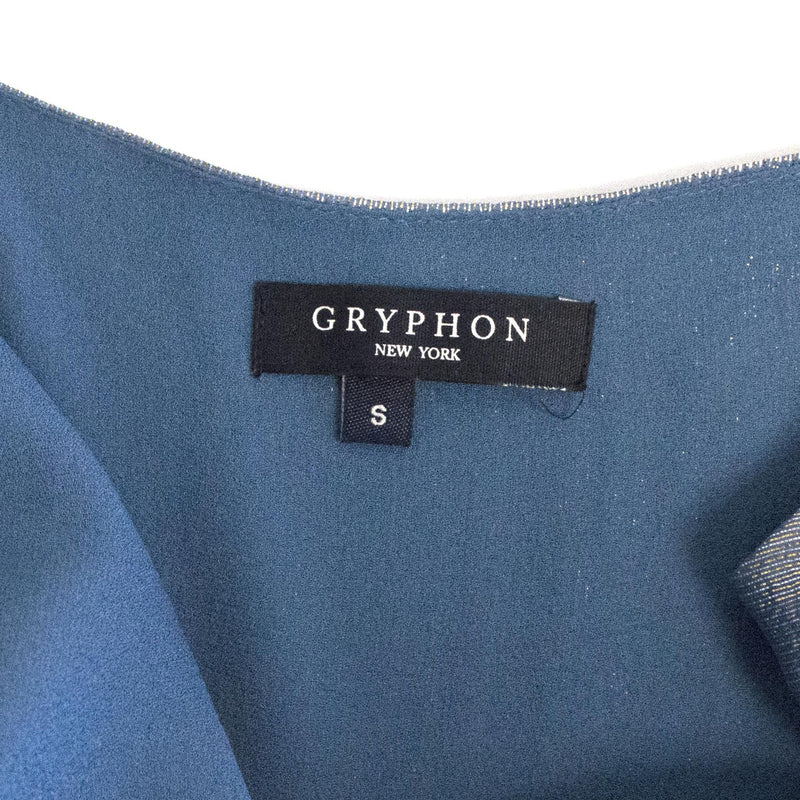 Gryphon iridescent scarf dress